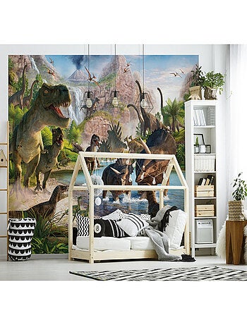 Papier peint mural Pays des dinosaures Walltastic 305X244 CM