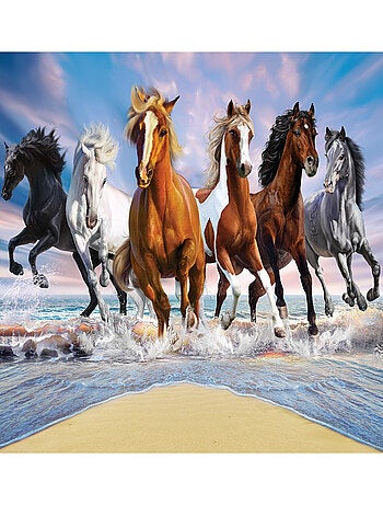 Papier peint mural Walltastic Chevaux Sauvages 305X244 CM