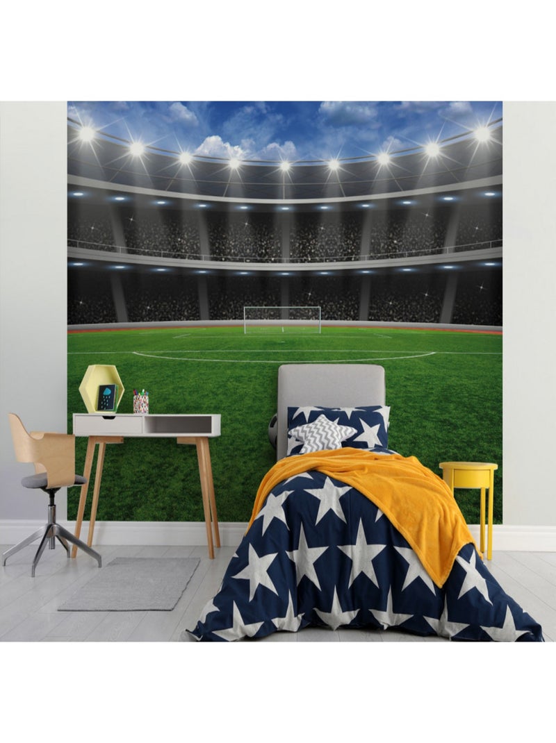 Papier peint mural Walltastic Fou de Football 305x244 cm Multicolore - Kiabi