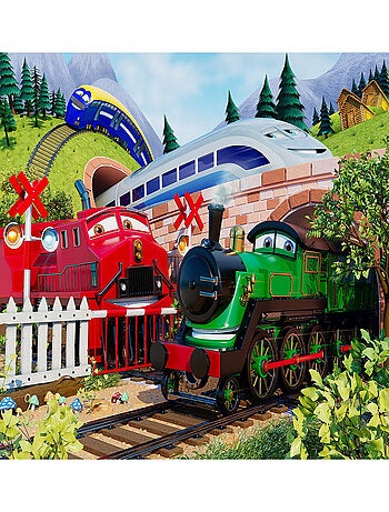 Papier peint mural Walltastic train aventure 305X244 CM