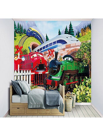 Papier peint mural Walltastic train aventure 305X244 CM