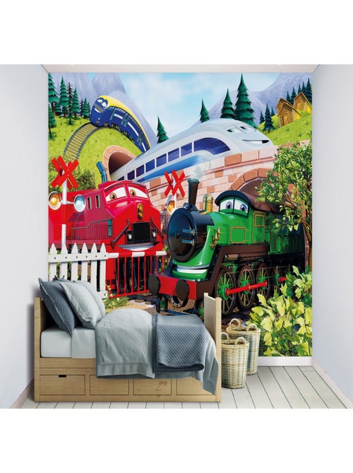 Papier peint mural Walltastic train aventure 305X244 CM - Kiabi