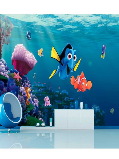 Papier peint Némo et Dory Disney Pixar 360X254 CM - Kiabi
