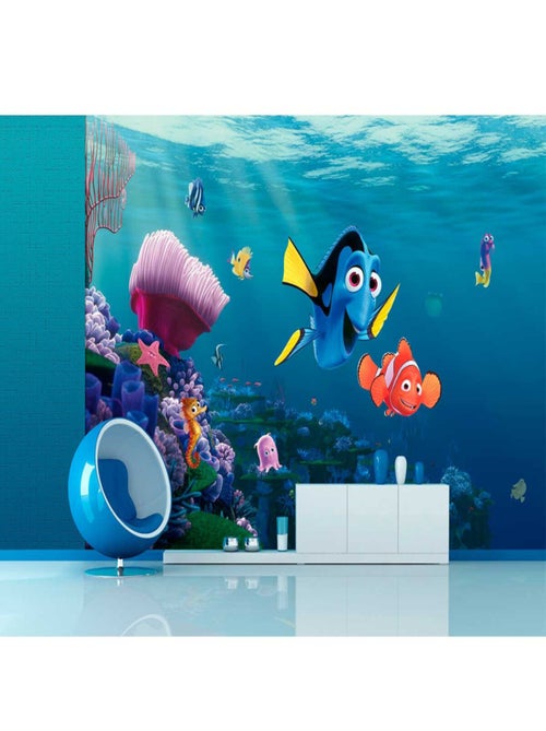 Papier peint Némo et Dory Disney Pixar 360X254 CM - Kiabi