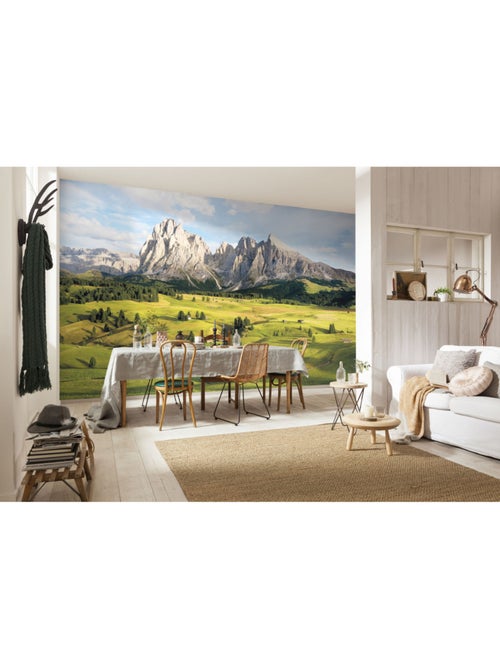 Papier peint panoramique - alpen - taille: 400 x 250 cm - Kiabi