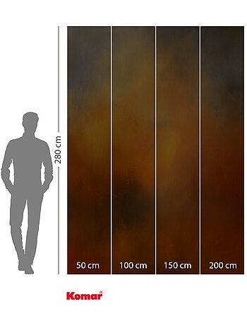 Papier peint panoramique - amber - taille: 200 x 280 cm