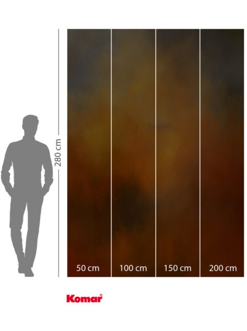 Papier peint panoramique - amber - taille: 200 x 280 cm Multicolore - Kiabi
