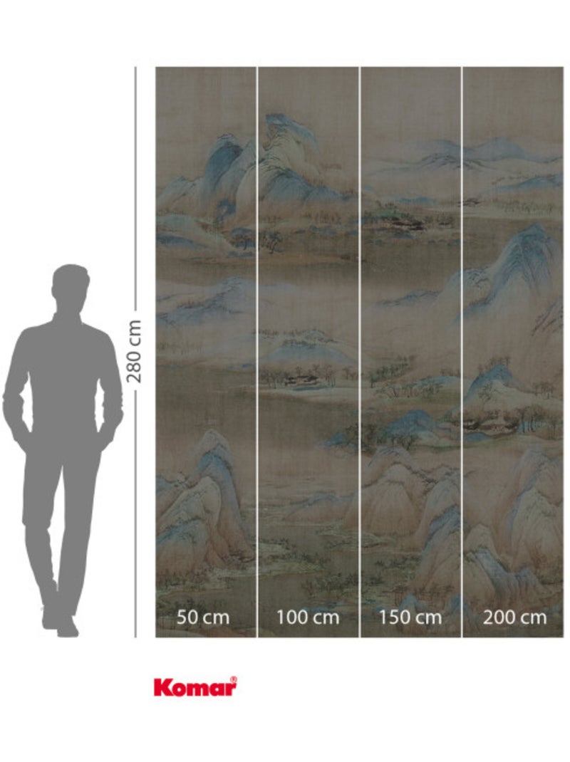 Papier peint panoramique - amenity - taille: 200 x 280 cm Multicolore - Kiabi
