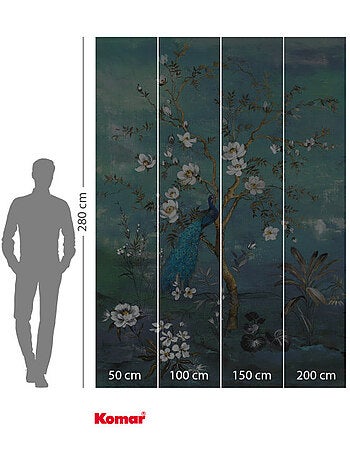 Papier peint panoramique - antheia - taille: 200 x 280 cm