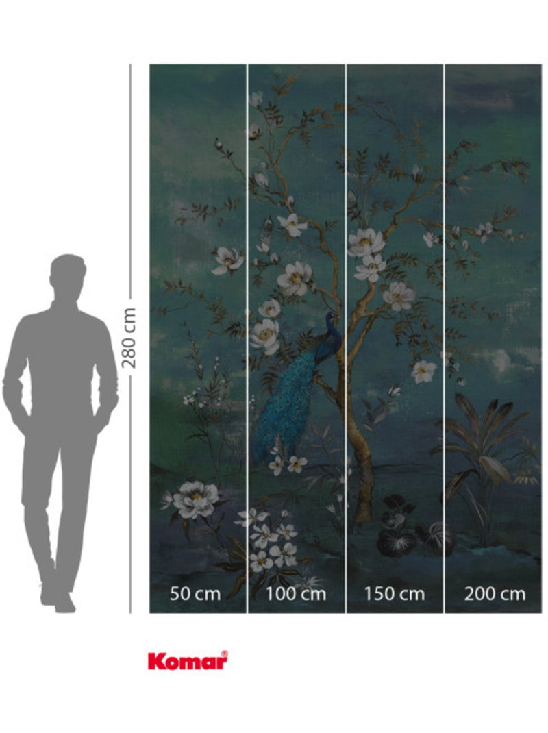 Papier peint panoramique - antheia - taille: 200 x 280 cm Multicolore - Kiabi