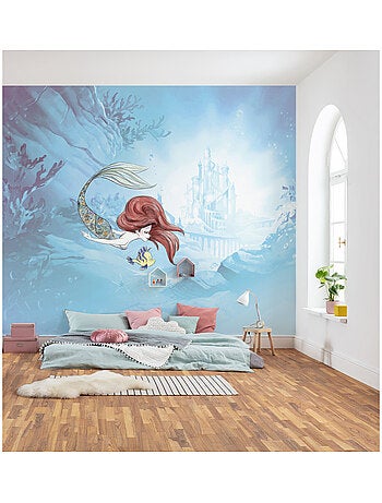 Papier peint panoramique - ariel under the sea - taille: 300 x 250 cm