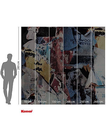 Papier peint panoramique - artwork - taille: 300 x 280 cm