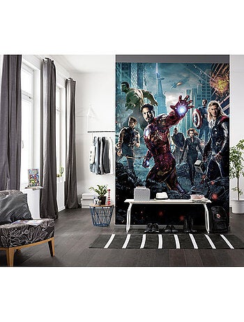 Papier peint panoramique - avengers-movie-poster - taille: 184 x 254 cm