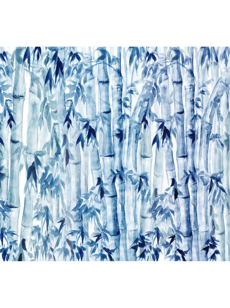 Papier peint panoramique - Bamboos - Taille: 300 x 280 cm Multicolore - Kiabi