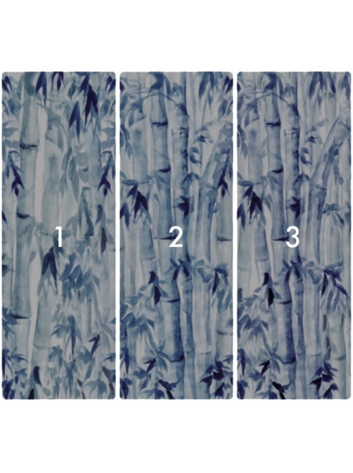 Papier peint panoramique - Bamboos - Taille: 300 x 280 cm - Kiabi