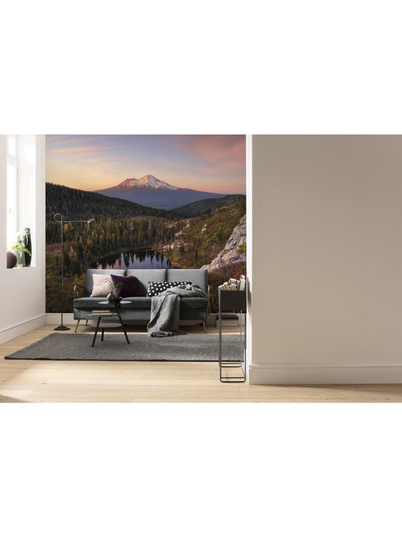 Papier peint panoramique - between the light - taille: 450 x 280 cm Multicolore - Kiabi