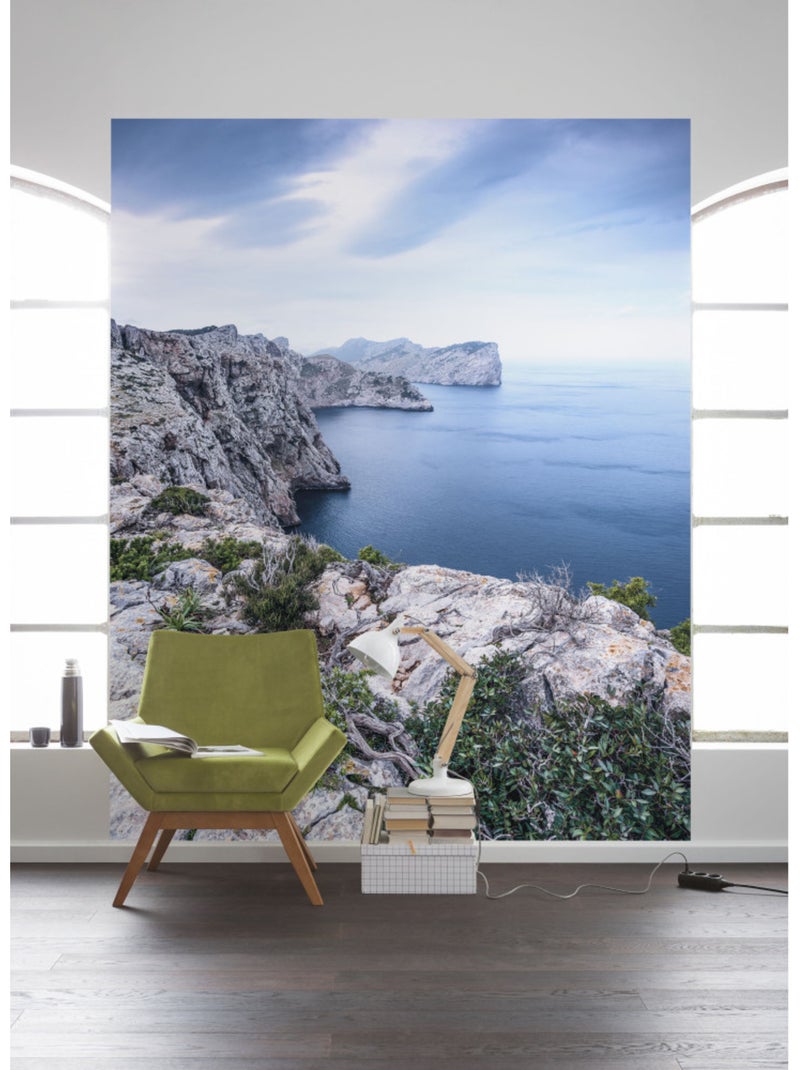 Papier peint panoramique - bizarre coast - taille: 200 x 250 cm Multicolore - Kiabi