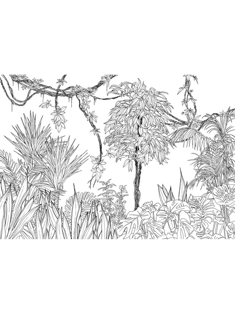 Papier peint panoramique - blanca - taille: 400 x 280 cm Multicolore - Kiabi