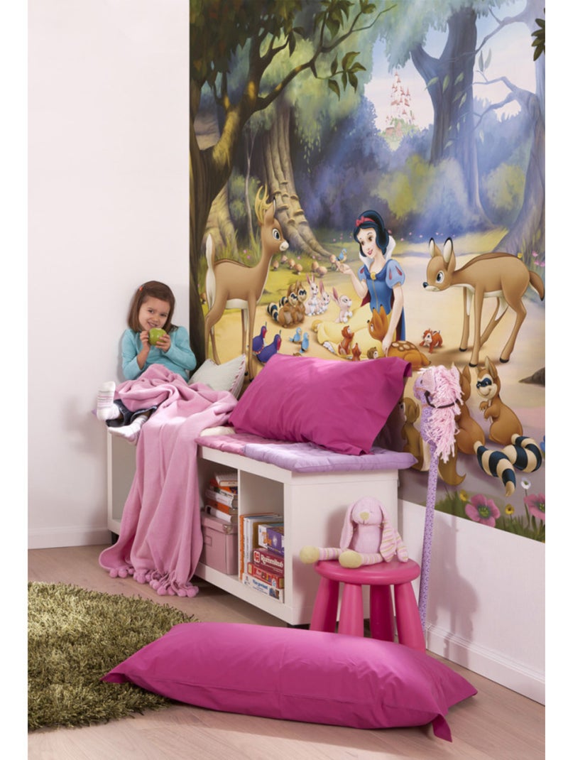 Papier peint panoramique - blanche neige - taille: 200 x 250 cm Multicolore - Kiabi