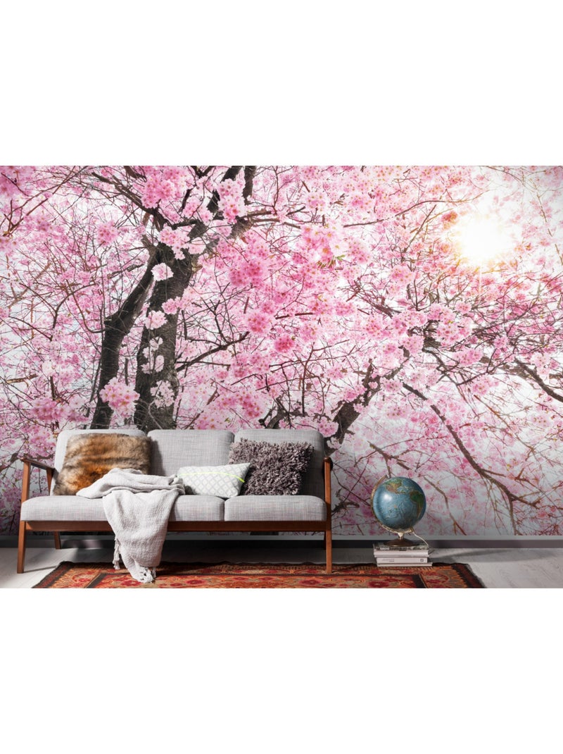 Papier peint panoramique - bloom - taille: 400 x 250 cm Multicolore - Kiabi
