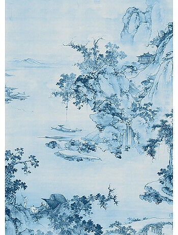 Papier peint panoramique - blue china - taille: 200 x 280 cm