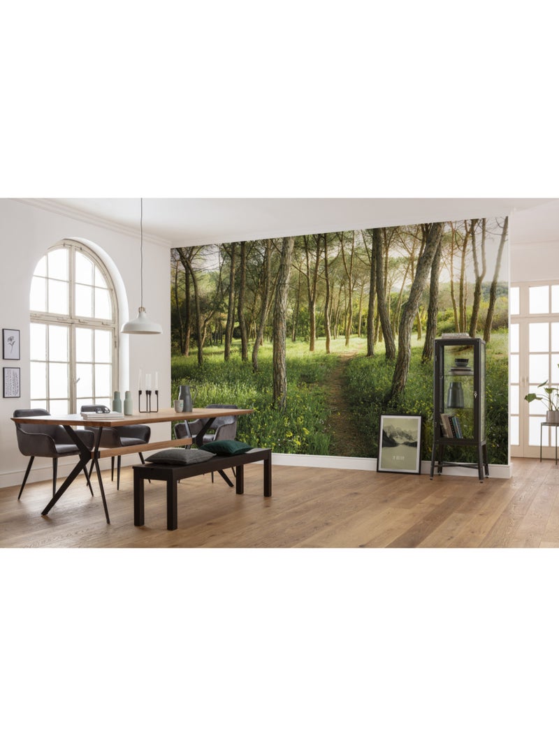 Papier peint panoramique - blütenzauberwald - taille: 450 x 280 cm Multicolore - Kiabi