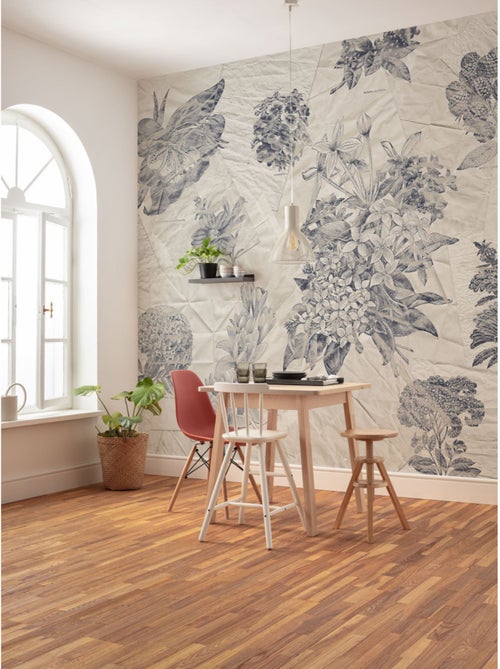 Papier peint panoramique - botanical papers - taille: 400 x 280 cm - Kiabi