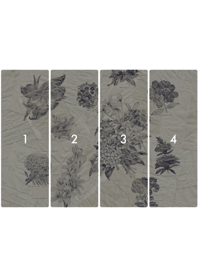 Papier peint panoramique - botanical papers - taille: 400 x 280 cm Multicolore - Kiabi