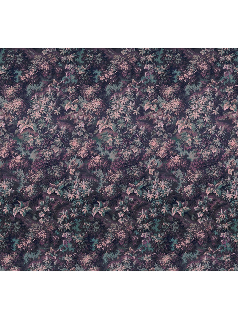 Papier peint panoramique - botanique aubergine - taille: 300 x 280 cm Multicolore - Kiabi