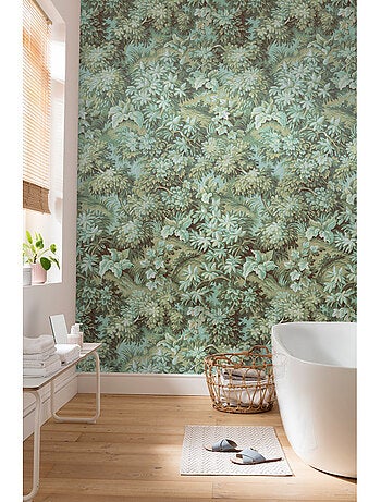 Papier peint panoramique - botanique vert - taille: 300 x 280 cm
