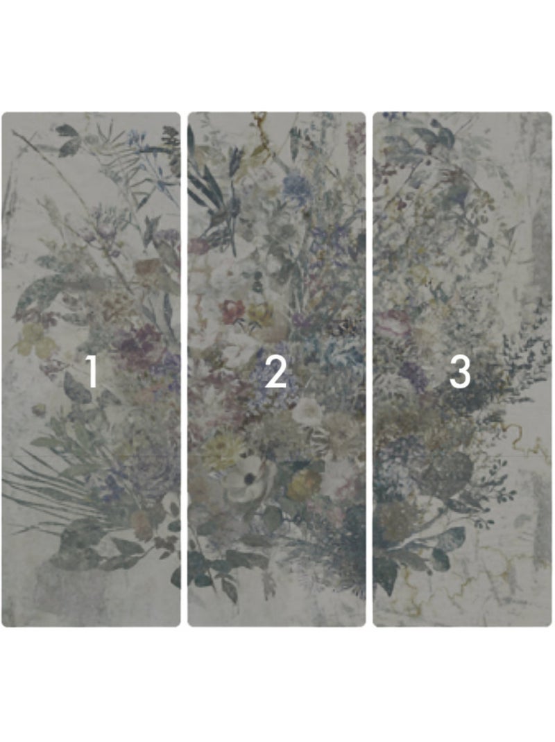 Papier peint panoramique - bouquet blowout - taille: 300 x 280 cm Multicolore - Kiabi