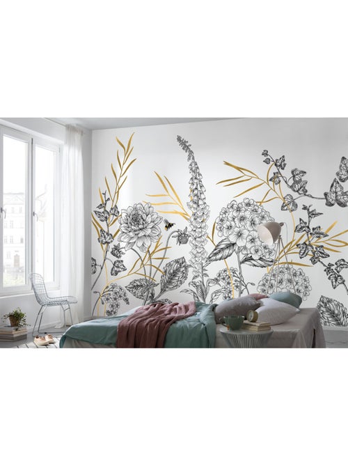 Papier peint panoramique - bumble bee - taille: 400 x 280 cm - Kiabi