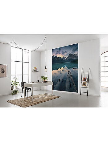 Papier peint panoramique - burning emerald - taille: 200 x 280 cm