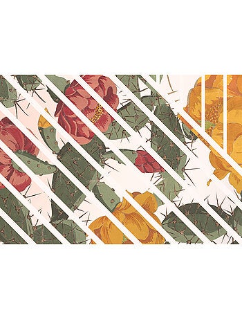 Papier peint panoramique - cactus - taille: 300 x 280 cm