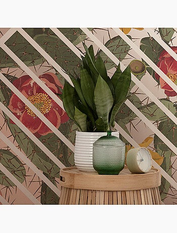 Papier peint panoramique - cactus - taille: 300 x 280 cm