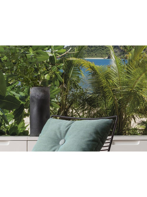 Papier peint panoramique - cast away jungle - taille: 450 x 280 cm - Kiabi