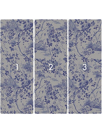 Papier peint panoramique - charming bloom - taille: 300 x 280 cm