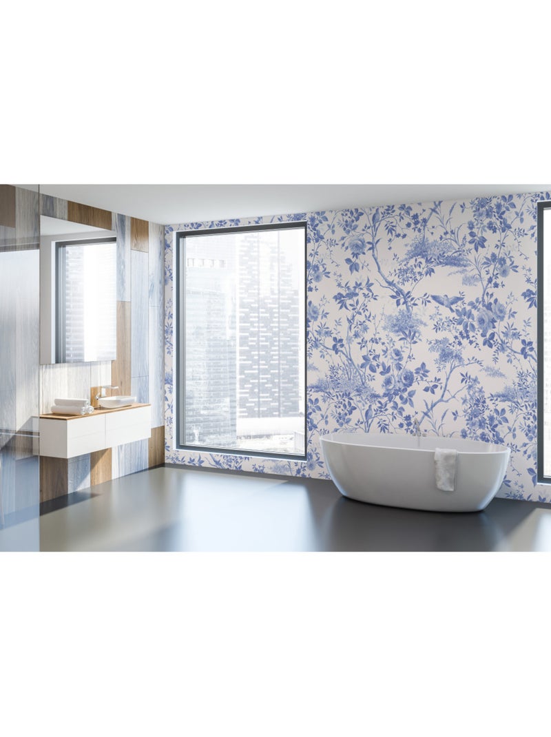 Papier peint panoramique - charming bloom - taille: 300 x 280 cm Multicolore - Kiabi