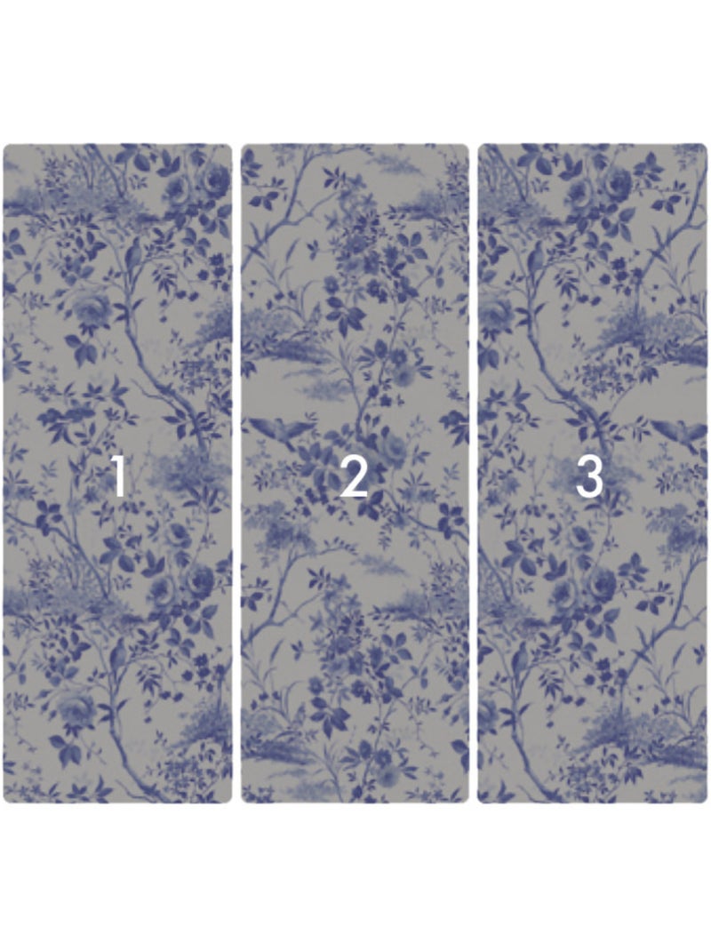 Papier peint panoramique - charming bloom - taille: 300 x 280 cm Multicolore - Kiabi