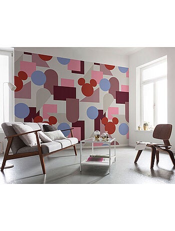 Papier peint panoramique - Colourful Mickey - Taille: 400 x 250 cm