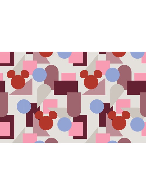 Papier peint panoramique - Colourful Mickey - Taille: 400 x 250 cm - Kiabi