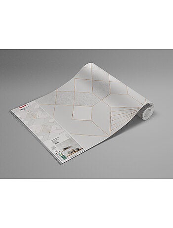 Papier peint panoramique - coquilles blanches - taille: 150 x 280 cm