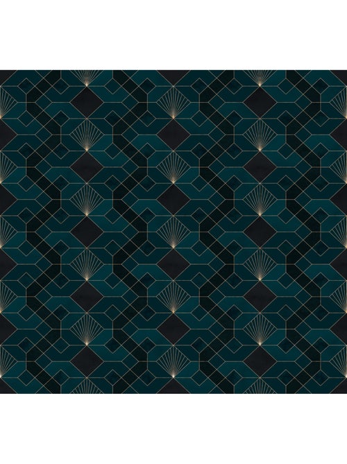 Papier peint panoramique - coquilles mer - taille: 300 x 280 cm - Kiabi