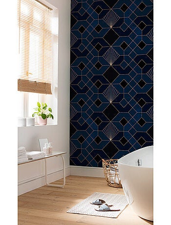 Papier peint panoramique - coquilles nuit - taille: 150 x 280 cm