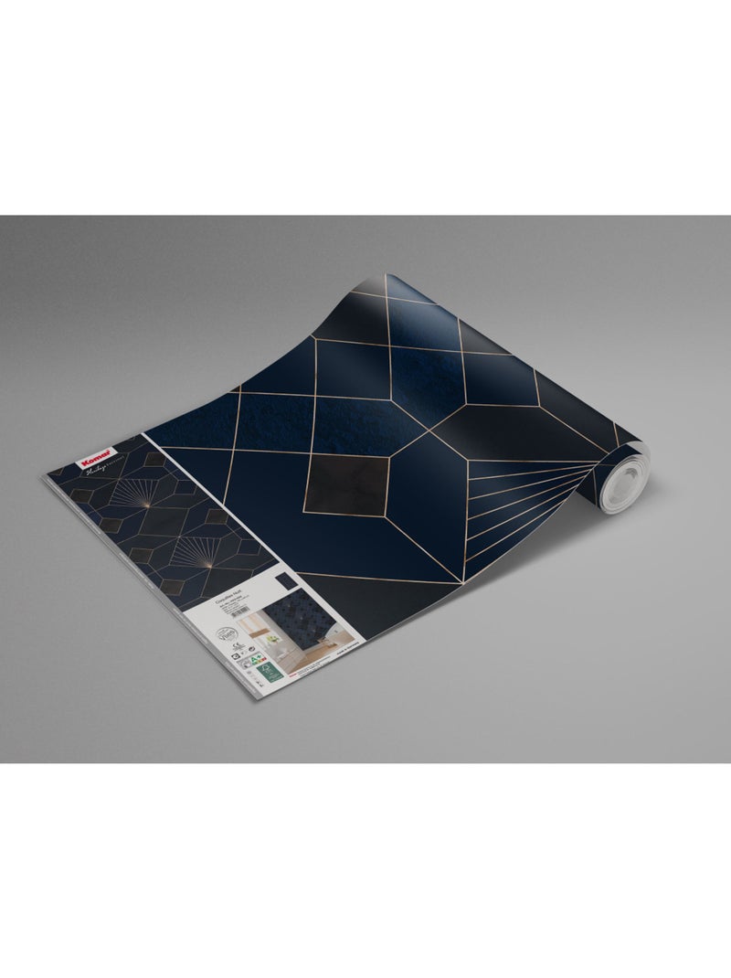 Papier peint panoramique - coquilles nuit - taille: 150 x 280 cm Multicolore - Kiabi