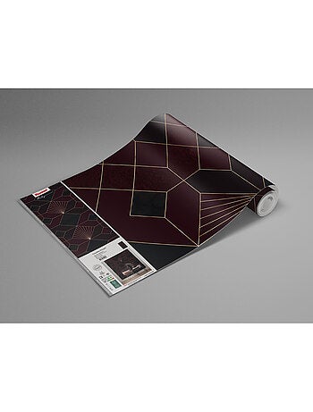 Papier peint panoramique - coquilles rouges - taille: 150 x 280 cm