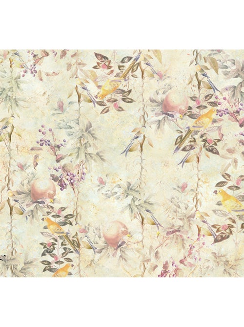 Papier peint panoramique - Cosy Bohemian - Taille: 300 x 280 cm - Kiabi