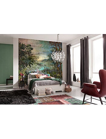 Papier peint panoramique - cours fluvial - taille: 250 x 250 cm
