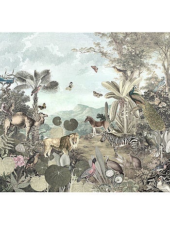 Papier peint panoramique - creation - taille: 300 x 280 cm