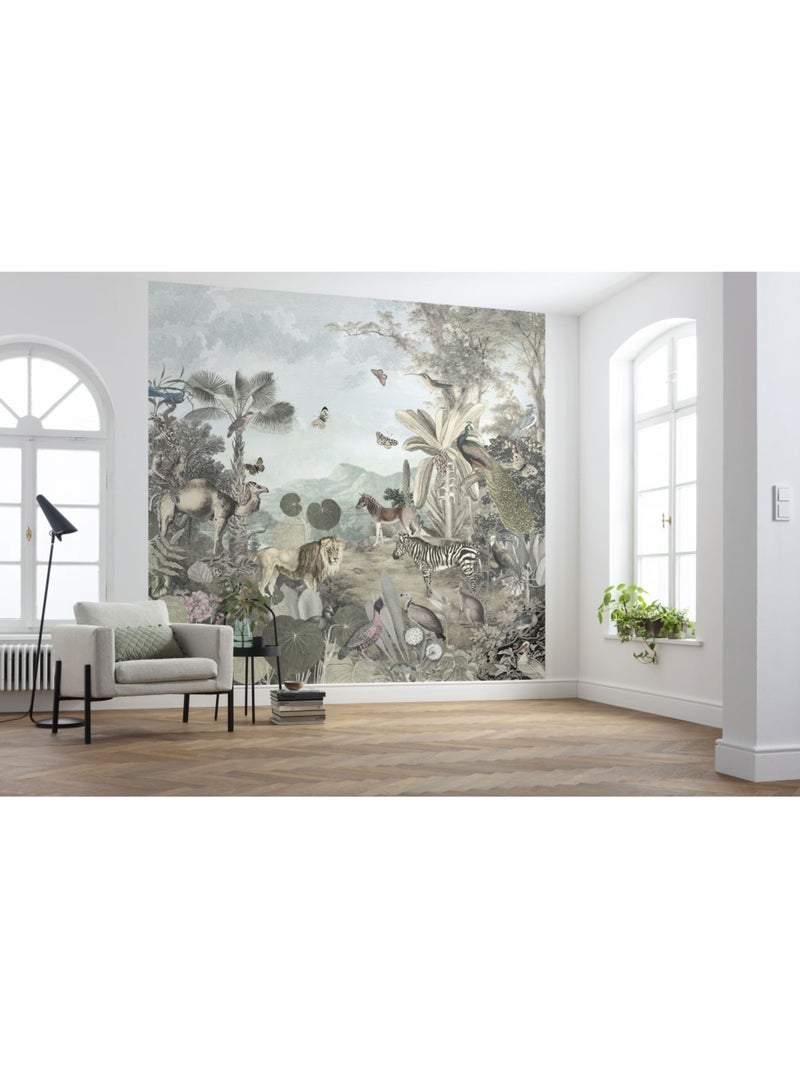 Papier peint panoramique - creation - taille: 300 x 280 cm Multicolore - Kiabi